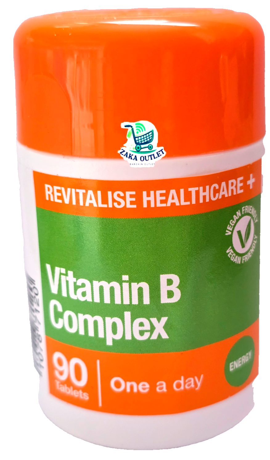 Revitalise Healthcare Vitamin B Complex 90 Tablets Supplement Vegan
