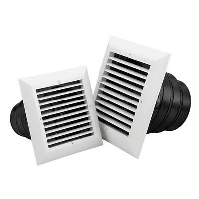 AIRTEC 81906 Ceiling Diffuser 6'' Polymer 200 CFM Square Exhaust Grille