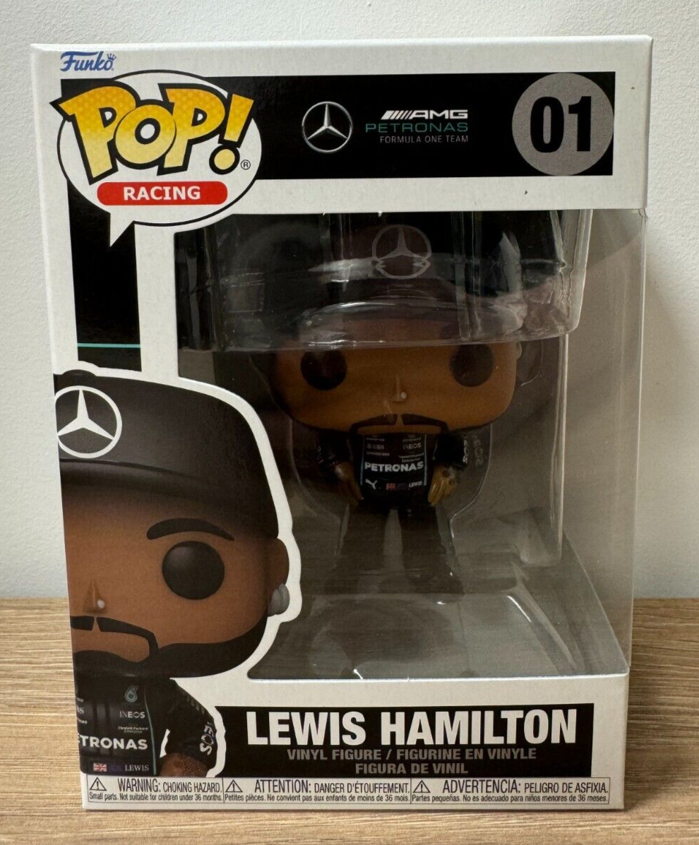 Lewis Hamilton #01 Funko Pop! Amg Petronas Fórmula Uno