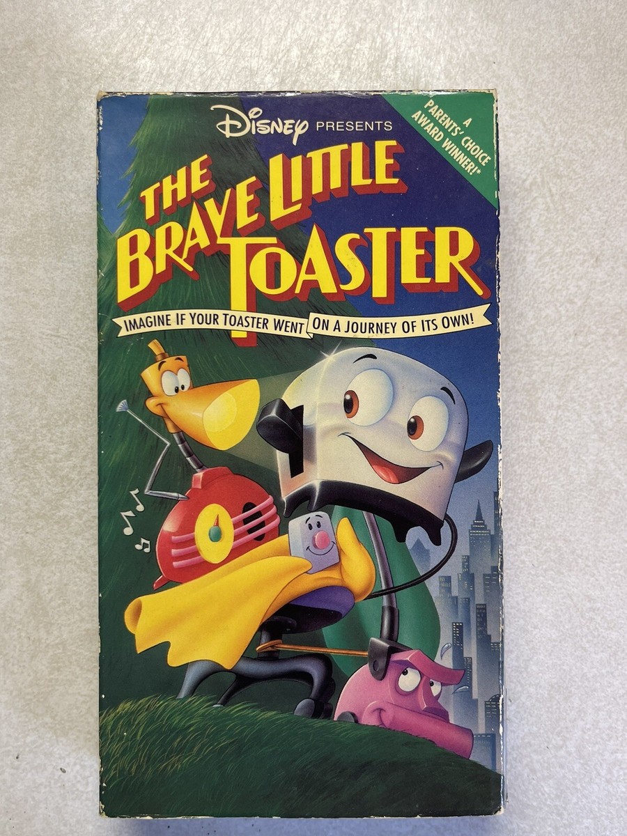 Disney-The Brave Little Toaster(VHS 1988)VERY RARE Slip Cover