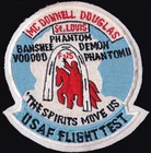 USAF Flight Test Mc Donnell Douglas Phantom F-15 Patch S-23