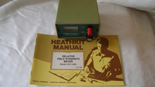 Nice Heathkit HD-1426 Relative Field Strength Meter Manual BIN $29.95 Shipped - Zdjęcie 5 z 13
