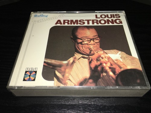 LOUIS ARMSTRONG DAS SELTENE FLASHBACK ALBUM BOX 2 CD NEUWERTIG RCA GERMANY 1989