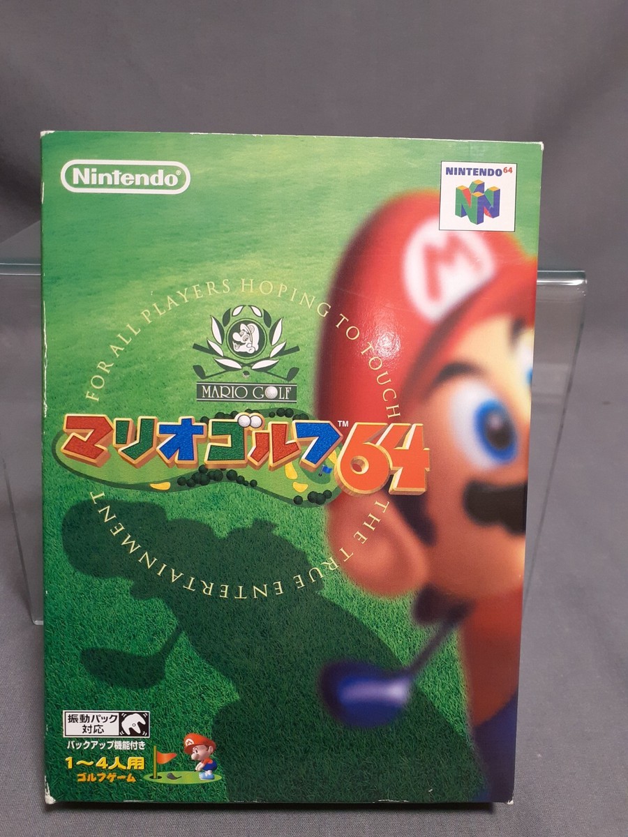 Nintendo 64 N64 MARIO GOLF 64 complete Boxed JAPANESE