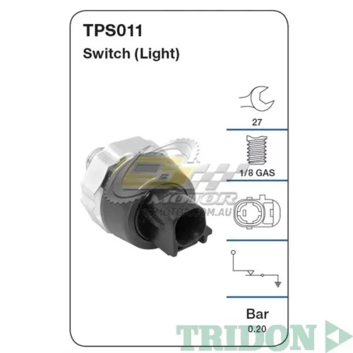 TRIDON OIL PRESSURE FOR Toyota Hilux 11/97-04/05 2.7L(3RZ-FE) DOHC 16V 