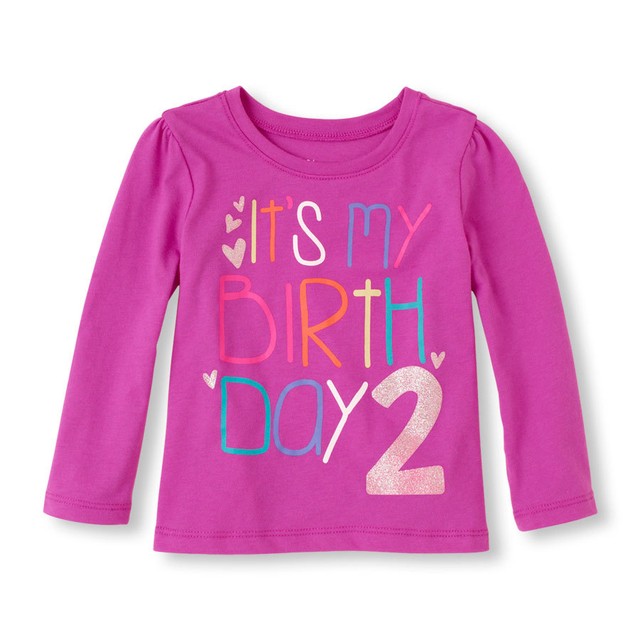 NEW 1st 2nd 3rd 4th /"It/'s My BIRTHDAY/" Girls Shirt 12-18 Months 2T 3T 4T 5T Gift