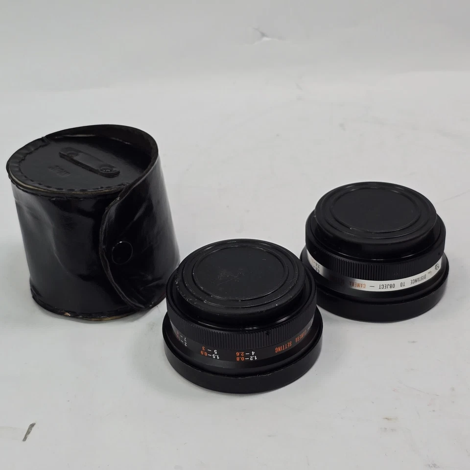 Set Of 3Yashikor/Sakar AUX Wide Angle And Telephoto 1:4 & Ultra Wide Macro Lent - Image 2 of 4