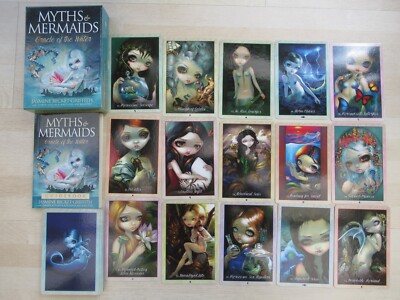 MYTHEN & MEERJUNGFRAUEN: Seltene Karten & Buchset von Jasmine Becket-Griffith.