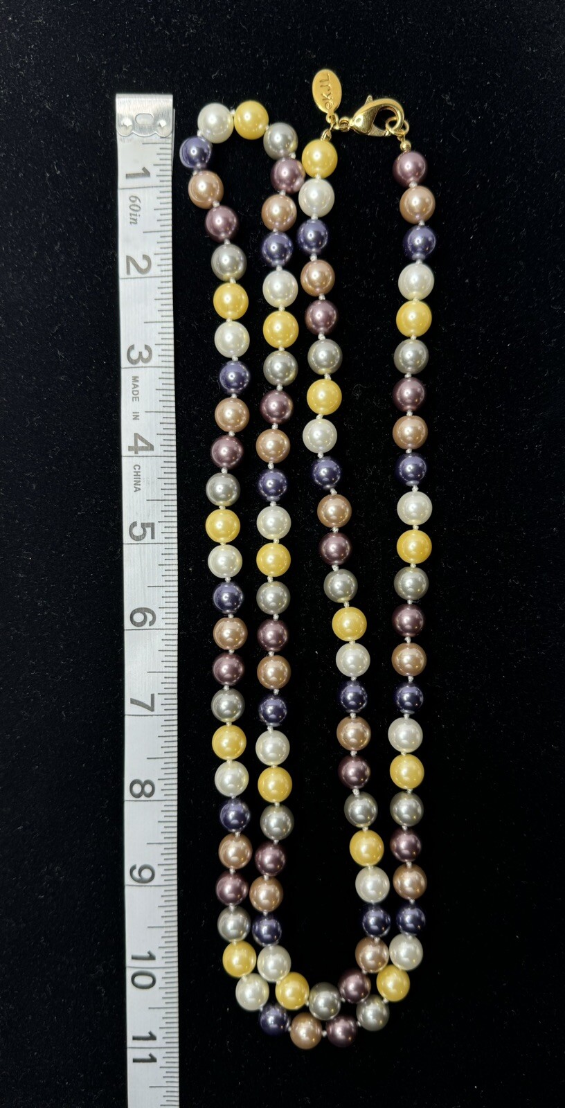 Kenneth Jay Lane KJL Faux Pearl Necklace - image 10