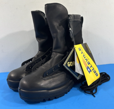 NEW 7 NARROW BELLEVILLE WATERPROOF GORE-TEX DUTY BOOTS 700V BLACK