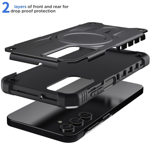 For Samsung Galaxy A16 Heavy Duty Hybrid Hard Case Phone Shockproof Rugged Cover - 第 10/31 張圖片