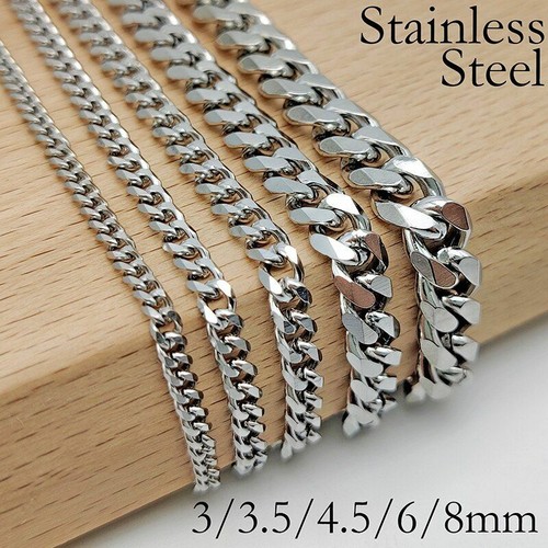 1 Meter Stainless Steel Cuban Link 