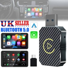 USB Wireless Car Play Adapter For iPhone Apple Android Carplay Dongle Plug Play