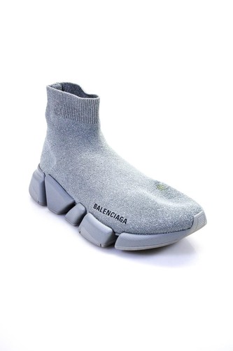 balenciaga glitter speed trainers