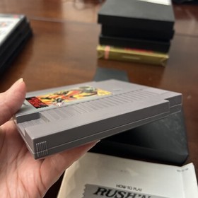 NES Rush&rsquo; N Attack 1987, cartuccia originale autentica testata dal proprietario come nuova