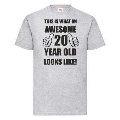 20. 20 Jahre 20. Geburtstag Geschenk Geschenke Herren lustig toll T-Shirt