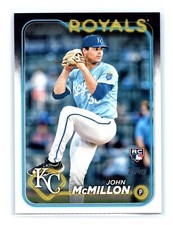 2024 Topps Baseball #571 John McMillon Rookie RC Kansas City Royals