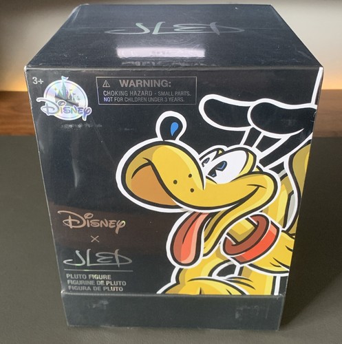 Disney Parks X Joe Ledbetter JLED Pluto Vinyl Figurine Collectable - Retro