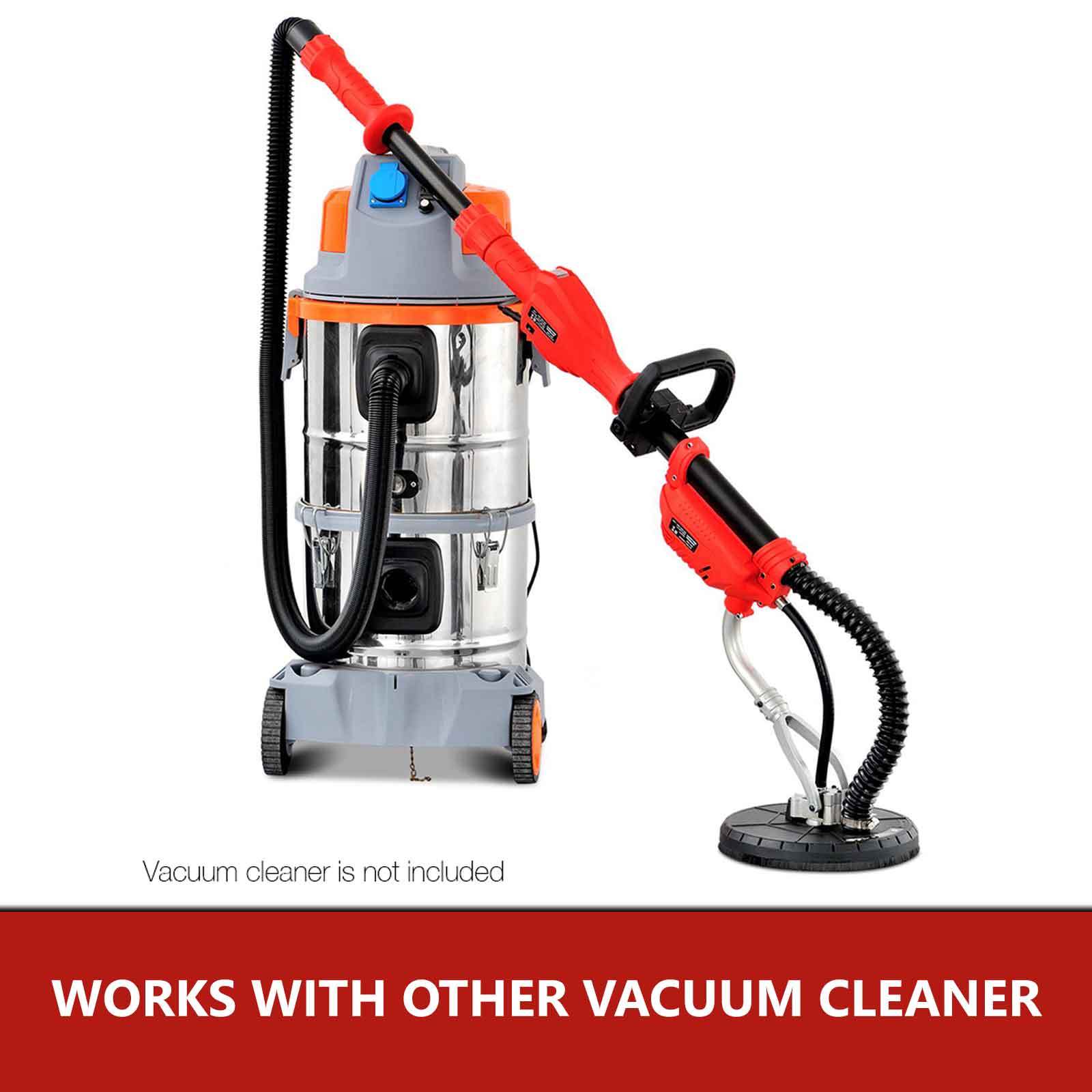 Drywall Sander Dust Free 710W Plaster Plasterboard Gyprock 12 Wall