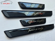 For Hyundai Santa Cruz Accessories Car Door Sill Scuff Cover Panel Step Protecto