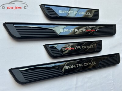 #ad For Hyundai Santa Cruz Accessories Car Door Sill Scuff Cover Panel Step Protecto $47.88