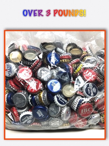 LOT 3 Lb  BEER POP BOTTLE CAP Corona Michelob Coor Bud ODoul Root Beer 88139