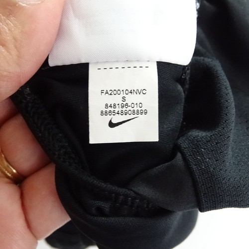 Nike Dri-Fit Running Shorts Girls Size S Black White Athletic Workout Liner - Picture 8 of 8