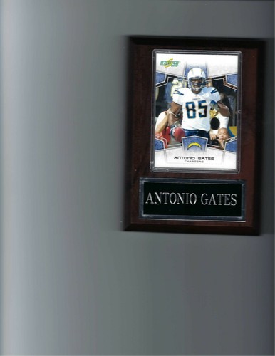 ANTONIO GATES PLAQUE SAN DIEGO CHARGERS FOOTBALL NFL C - 第 1/1 張圖片