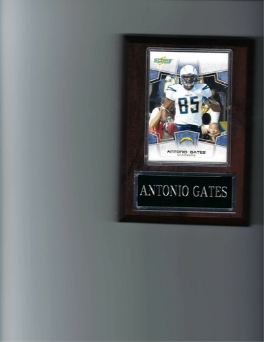 ANTONIO GATES PLAQUE SAN DIEGO CHARGERS FOOTBALL NFL   C - Picture 1 of 1