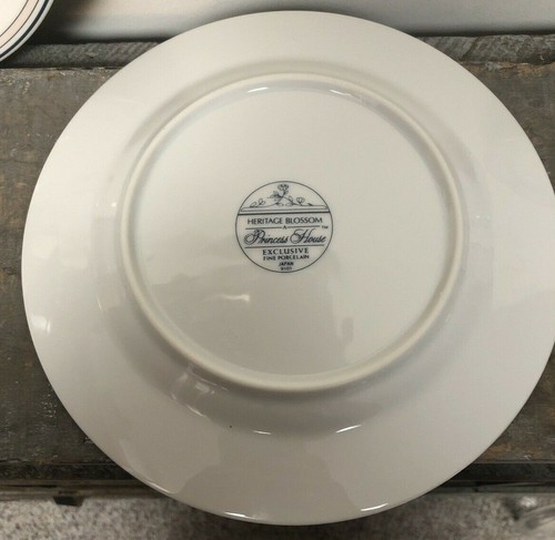 4 Princess House Heritage Blossom 7 1/2” Luncheon Salad Plate - Picture 7 of 7