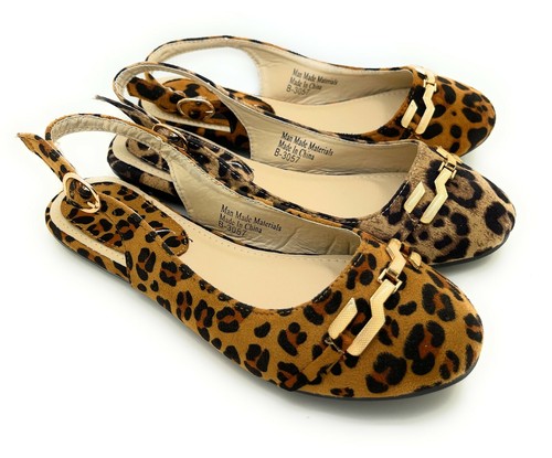comfortable cheetah print flats