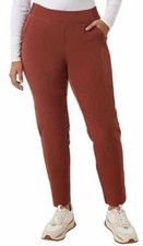 NEW 32 Degrees Cool Women's Pull-On Comfort Pants, Size MEDIUM, Brown Sable