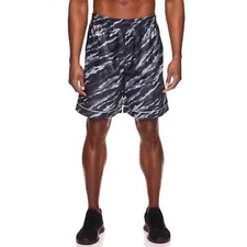 And1 Men's Basketball Shorts Black Camo 3XL Pockets Drawstring Stretch Waist NEW