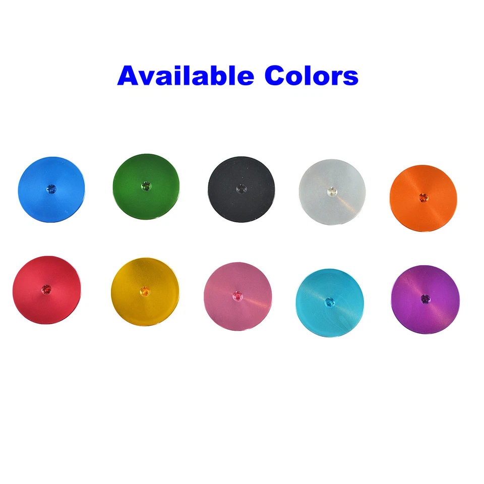 OMNI Racer WORLDS LIGHTEST Alloy Headset Top Cap & Bolt: JUST 3.4 grams!! PURPLE - Image 2 of 4