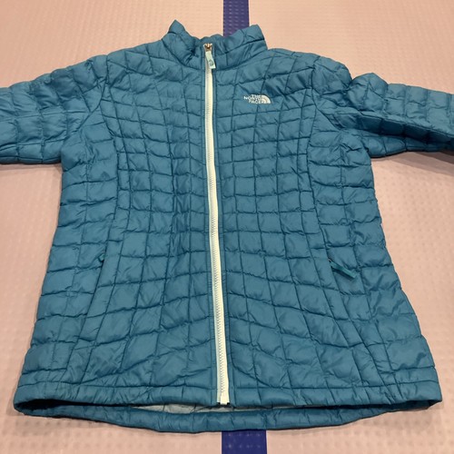 The North Face Girl XL 18 Lightweight Thermoball Liner Jacket Coat Ski Snow Blue - Picture 5 of 20
