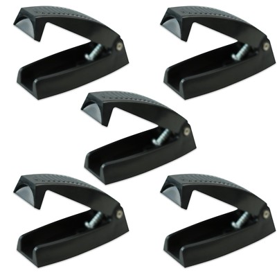 5 Brand New Black Baggage Door Clips for RV / Camper Motorhome door holder RV013