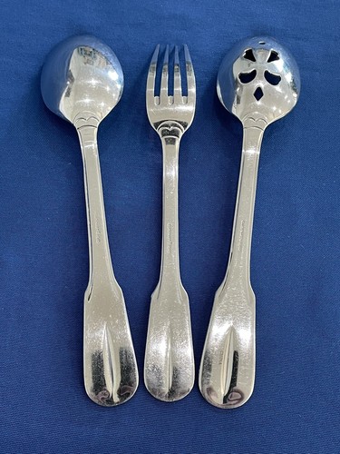 Cuisinart Westport Juego de 3 Piezas de Anfitriona Tenedor de Carne, Cuchara para Servir, Cuchara Ranurada - Imagen 2 de 4