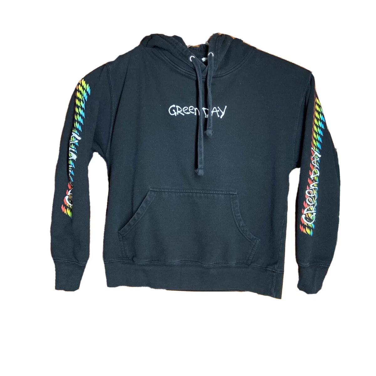 Green Day Father Of All Band Rainbow Unicorn Hoodie Sweatshirt SZ L Large |  eBay