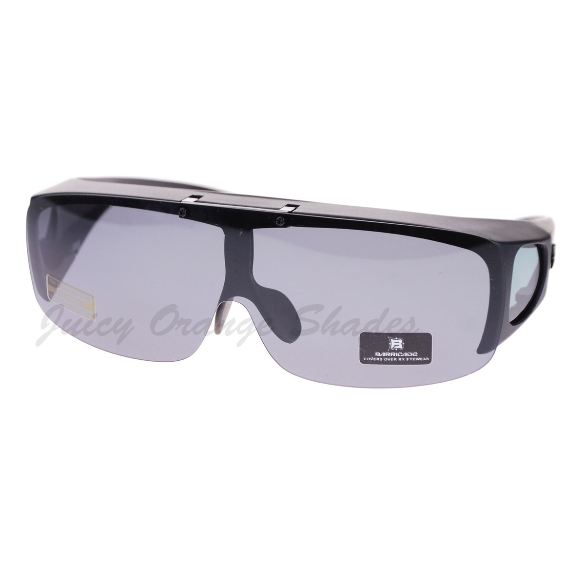 Polarized Fit Over The Glasses (OTG) Sunglasses Flip Up Lens  display picture 2
