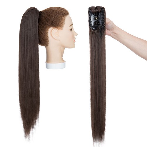 Thick Hair Ponytail Clip In Natural Claw On Pony Tail Hair Extensions AS Human - Picture 41 of 77