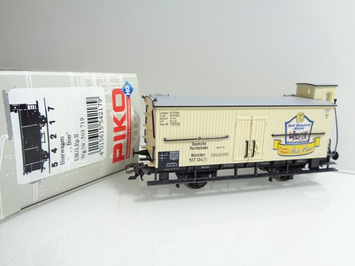 Piko H0 54217 Kühlwagen mit Bremserhaus Post Bier der DR in OVP JD3158 | Condition: Gebraucht