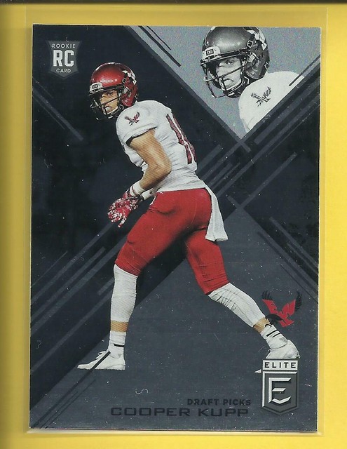 Cooper Kupp RC 2017 Panini Elite Draft Picks Rookie Card Los Angeles 