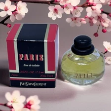 YVES Saint Laurent Paris Perfume Mini Travel Bottles .25 OZ 7.5 ML