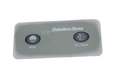 Catalina Spas Hot Tub 200 Balboa Topside Control Panel OVERLAY