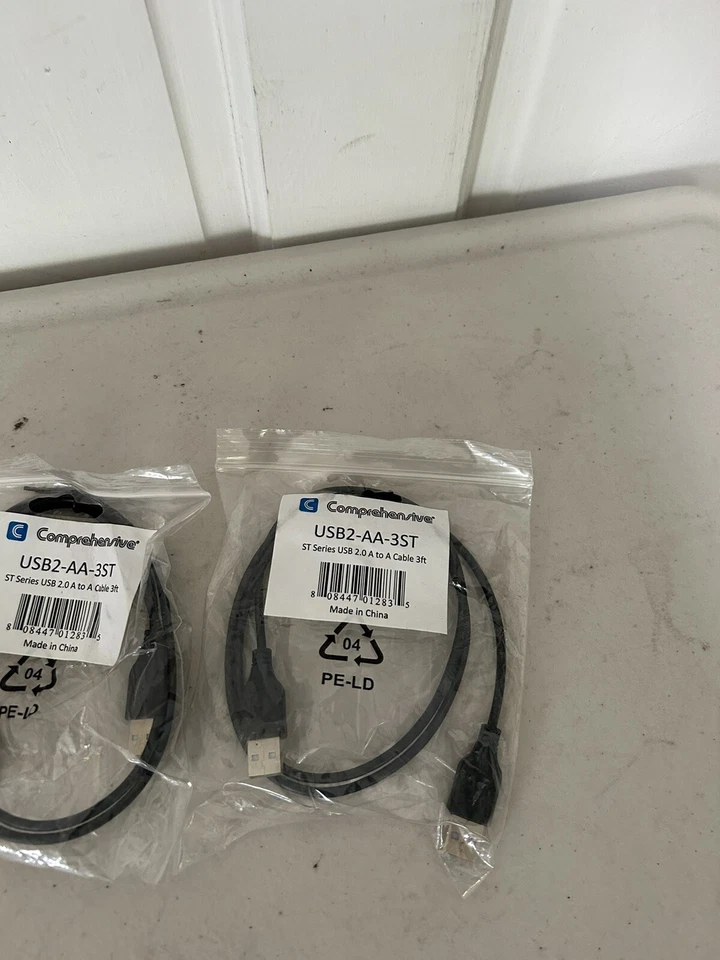 New Set of 2 USB2-AA-3ST, Comprehensive USB 2.0 A to A Cable 3ft - USB, #3 - Image 4 of 4