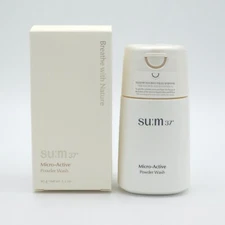 SU:M37 Micro Active Powder Wash 60g Sensitive Skin Cleanser K-Beauty