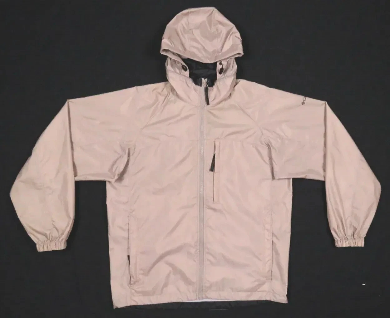 Columbia Packable Wind Rain Hooded Full Zip Windbreaker Coat Jacket S