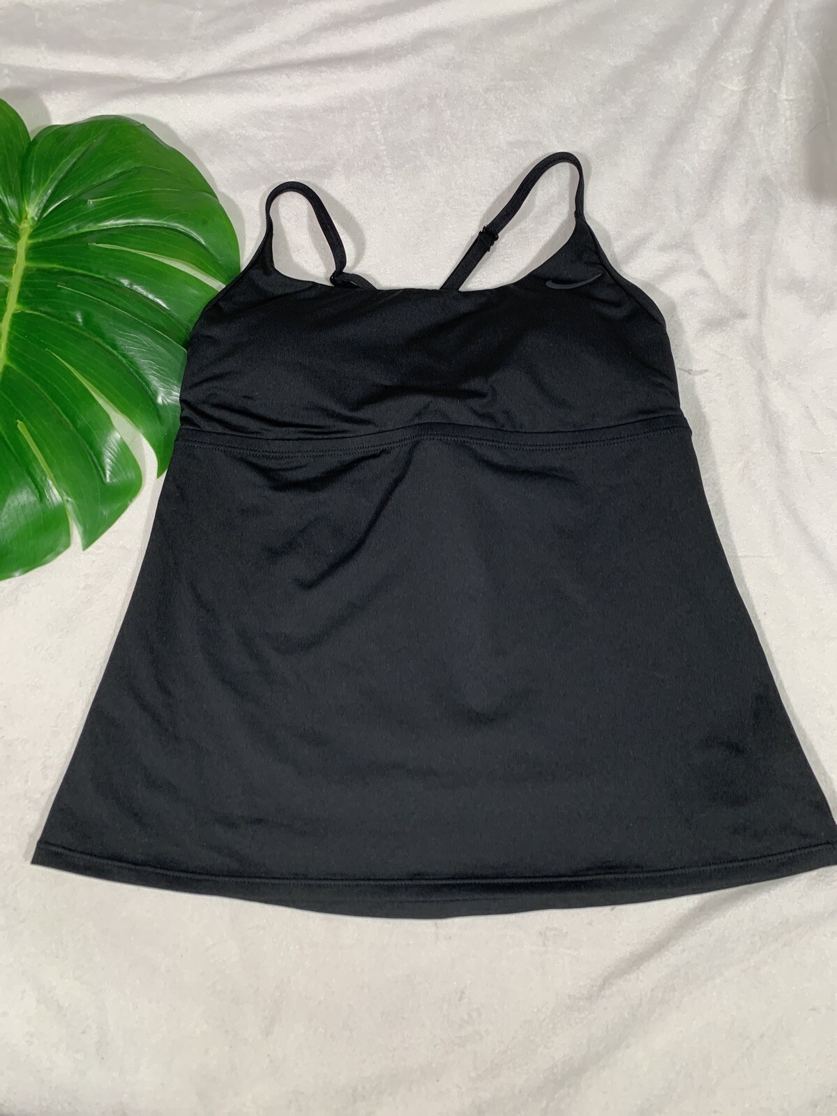 NEW Nike Swimsuit Tankini Top Adjustable Cross-Back [ SZ Small ] #3151 thumbnail 3