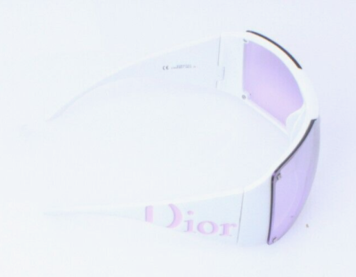 🔥 Chic Christian Dior Overshine2 (White/Purple) Sunglasses (OOBVD