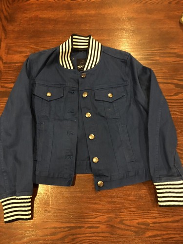 Sperry Top Sider Jean Jacket Royal Blue 